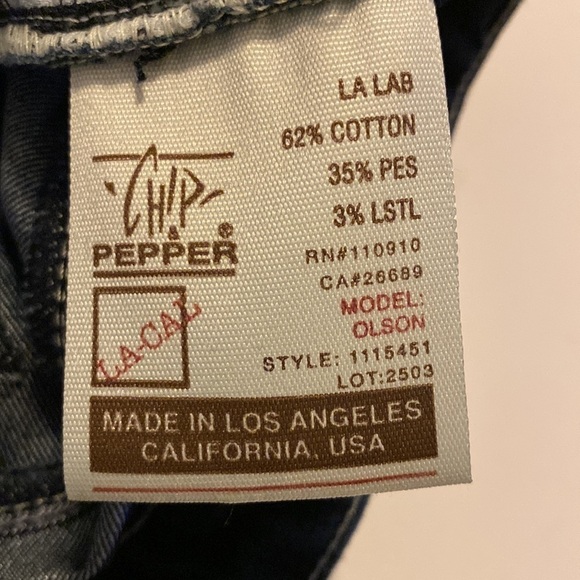 Chip and Pepper LA LAB. Olson size 28 - Picture 8 of 11